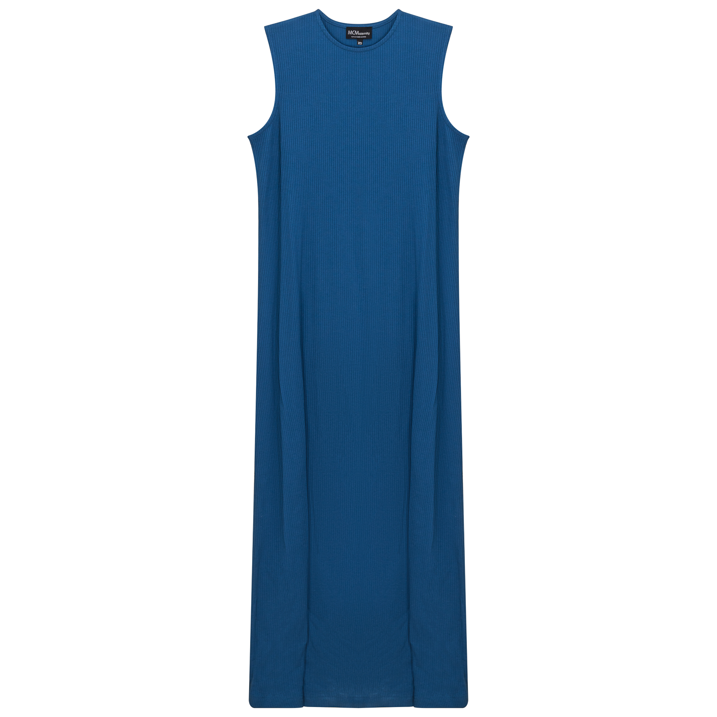 Maternity Ribbed Midi Dress