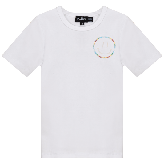 Smiley Embroidered T-Shirt