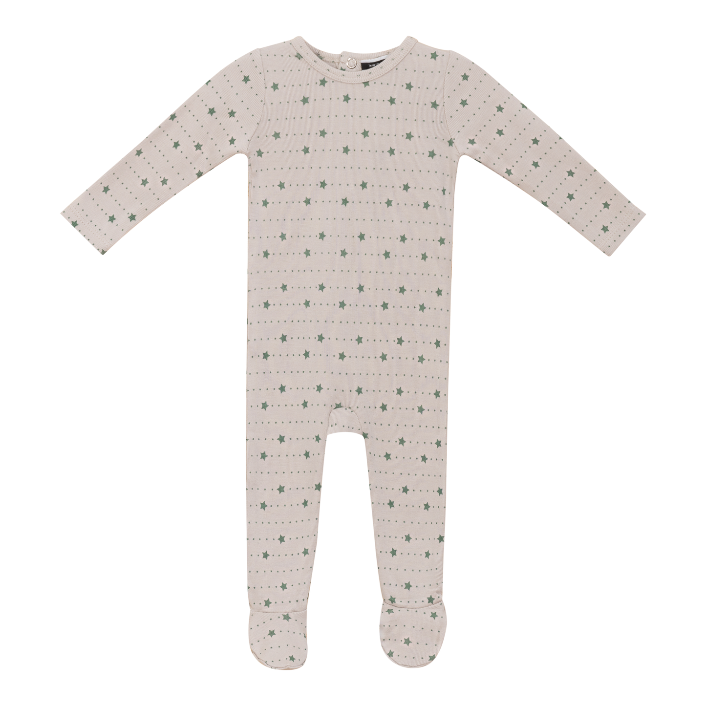 Star and Heart Print Onesie