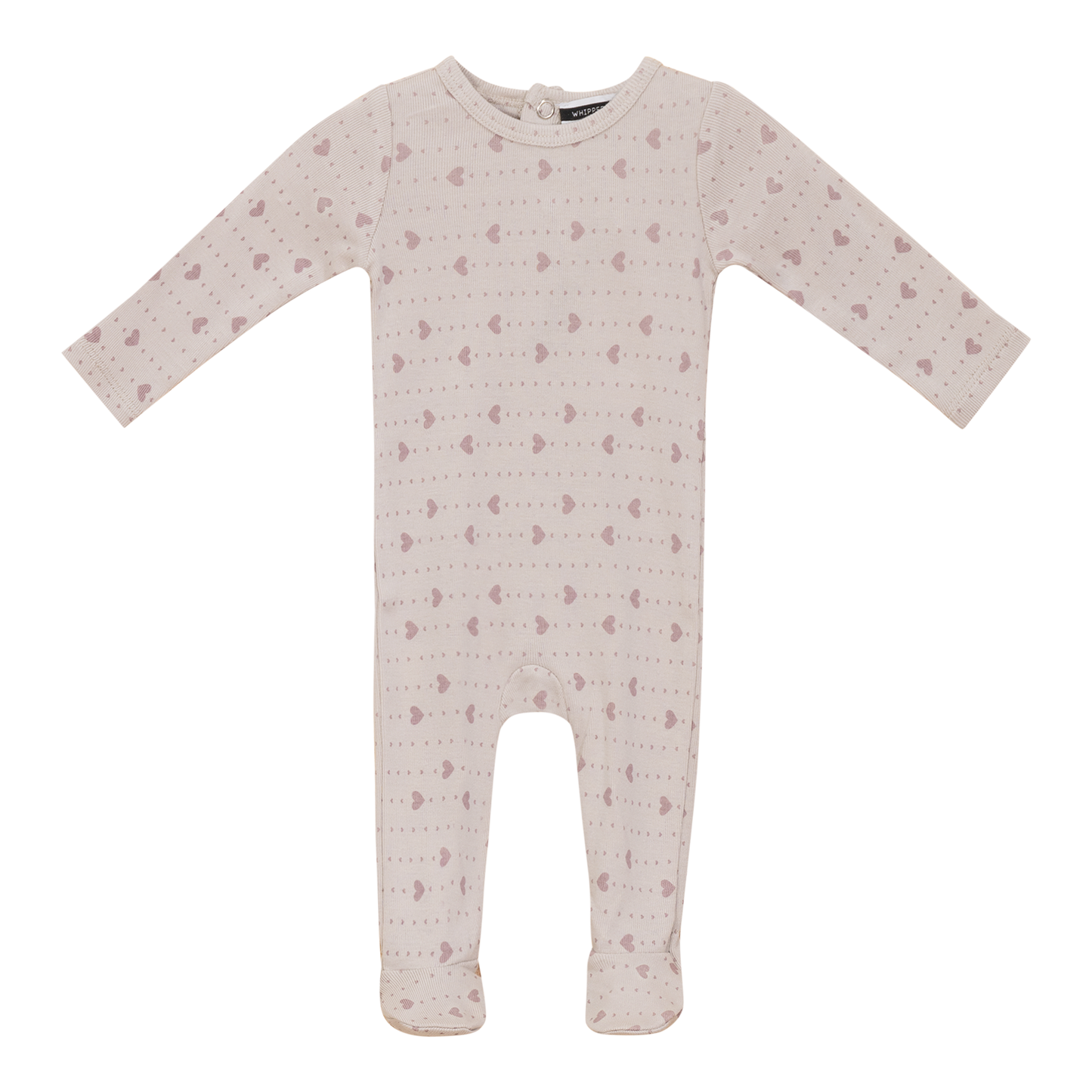 Star and Heart Print Onesie