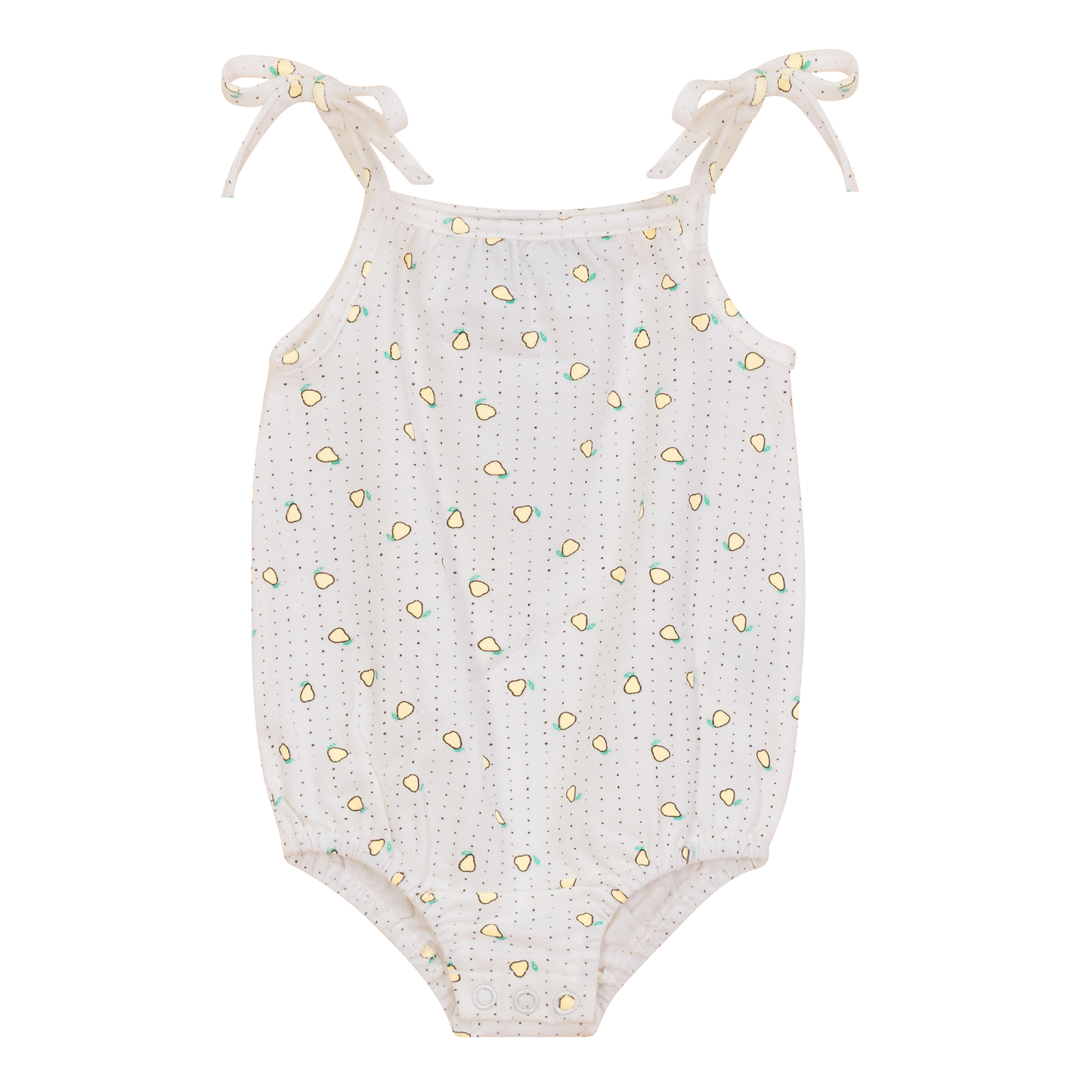 Strawberry and Pear Printed Romper