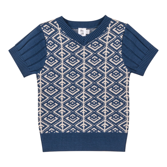 Jacquard Knit Sweater