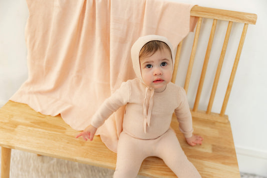 Pony Bow Print Blanket