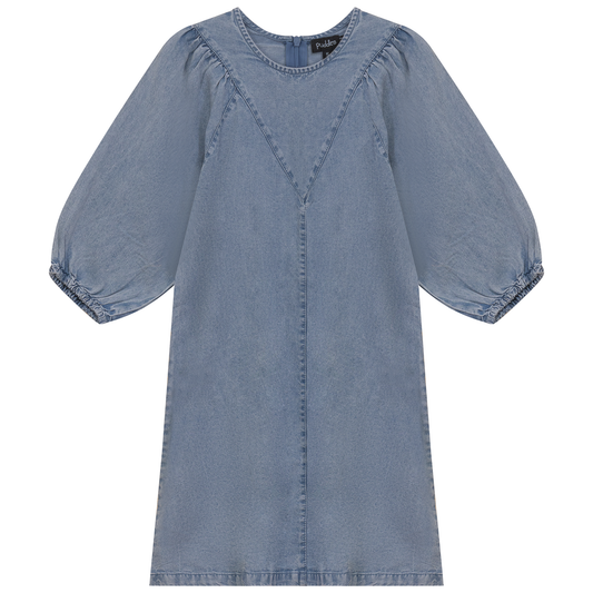 Washed Denim Dress