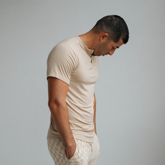 Tan | Everyday Men's Henley