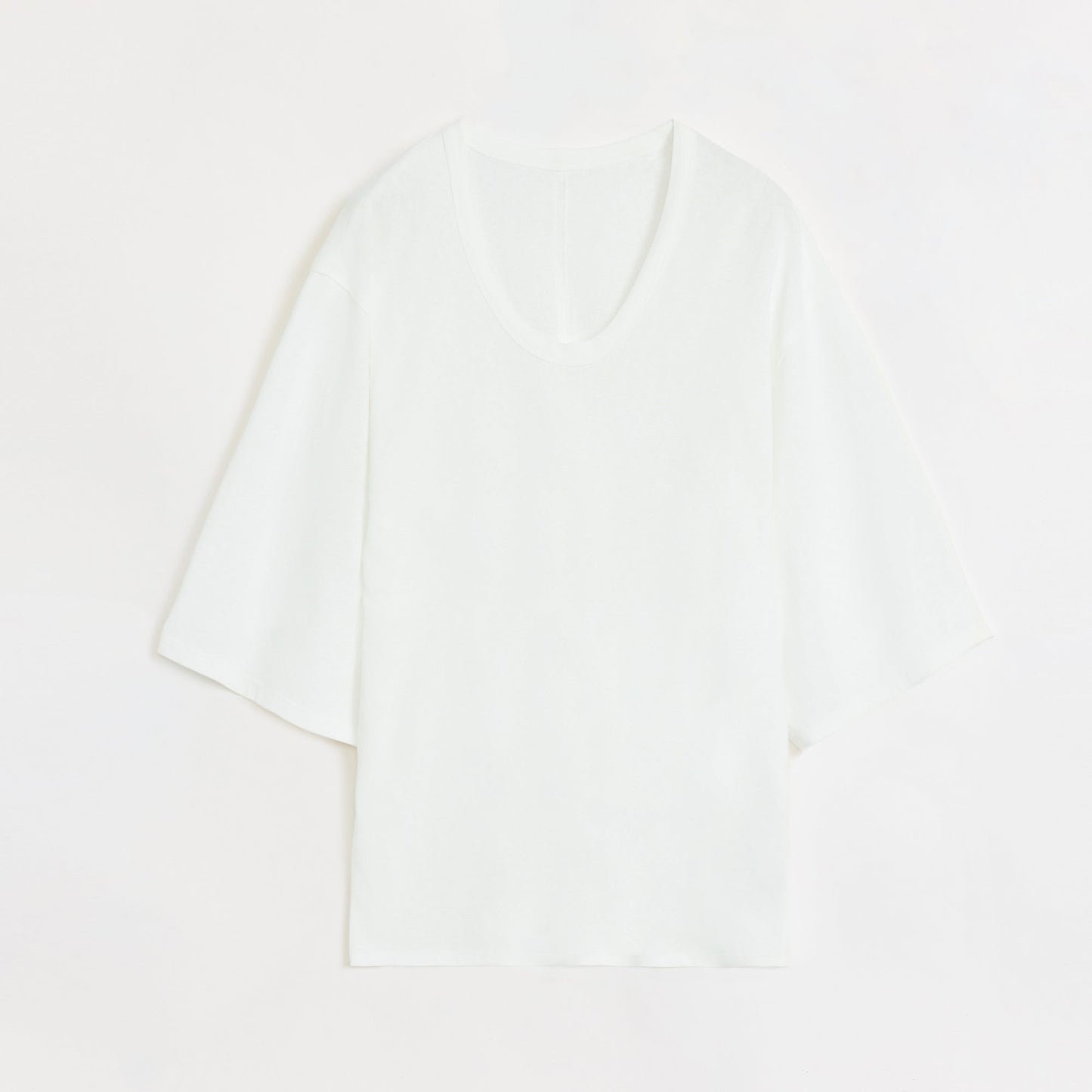 Inspiration Starts Loose U-Neck T-Shirt