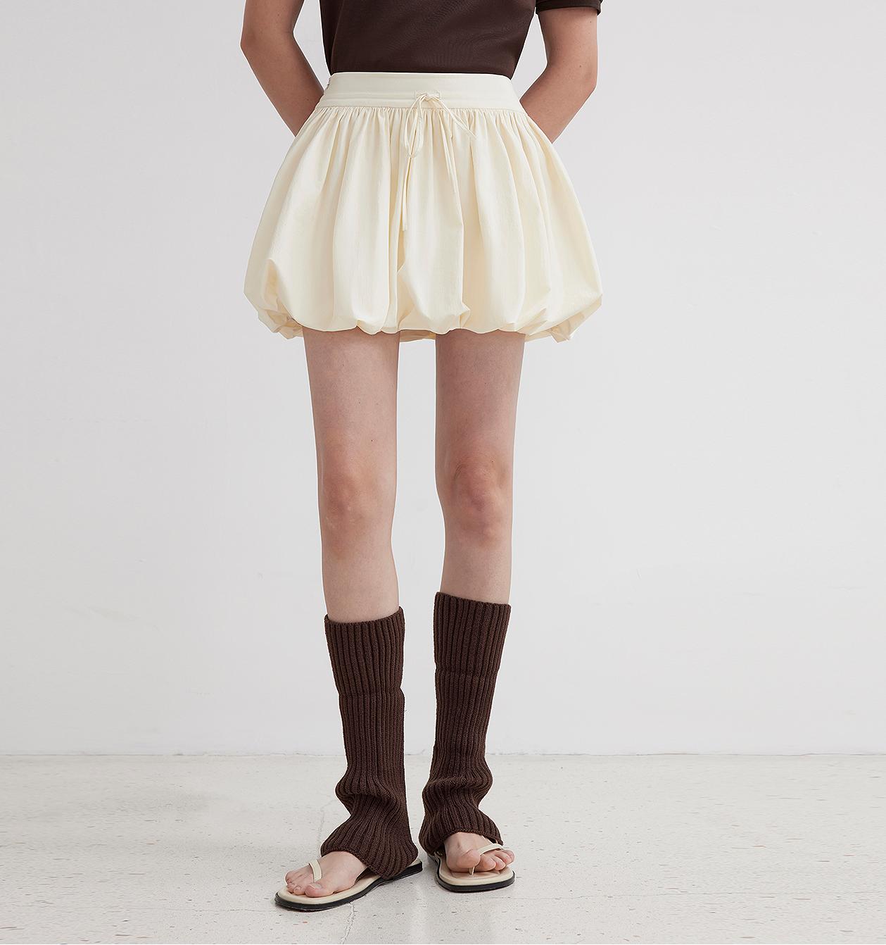 "Alice" Low Waist Anti-Exposure Flower Bud Short Skirt for Women