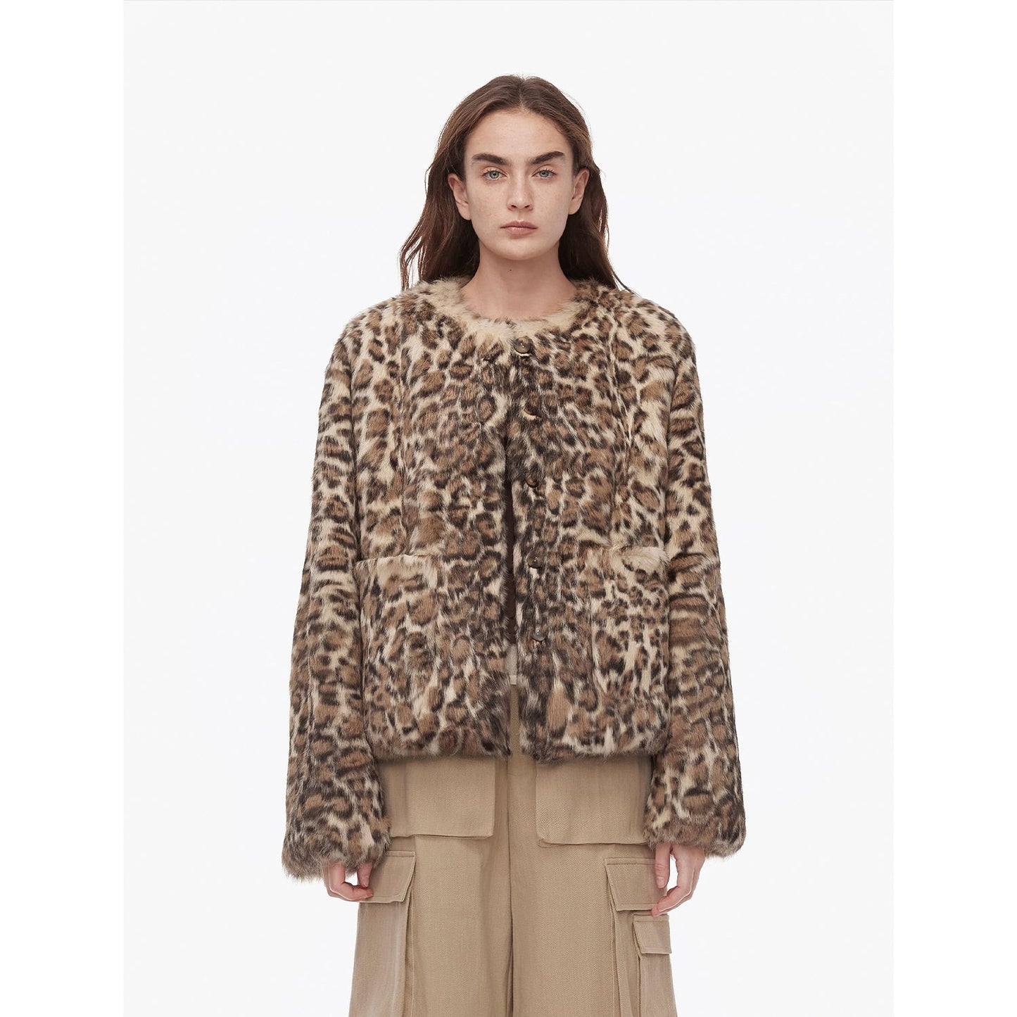 Leopard Print Guide Rabbit Jacket