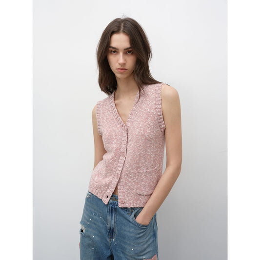 Stacking Rehearsal Knitted Vest
