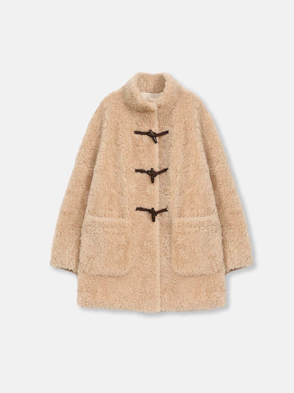 Light and Wandering Sherling Coat