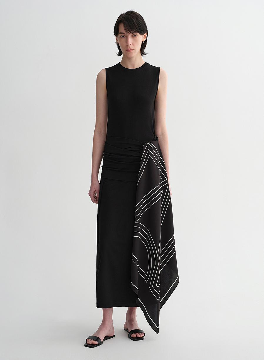 Ice Silk Wool Blend Dress