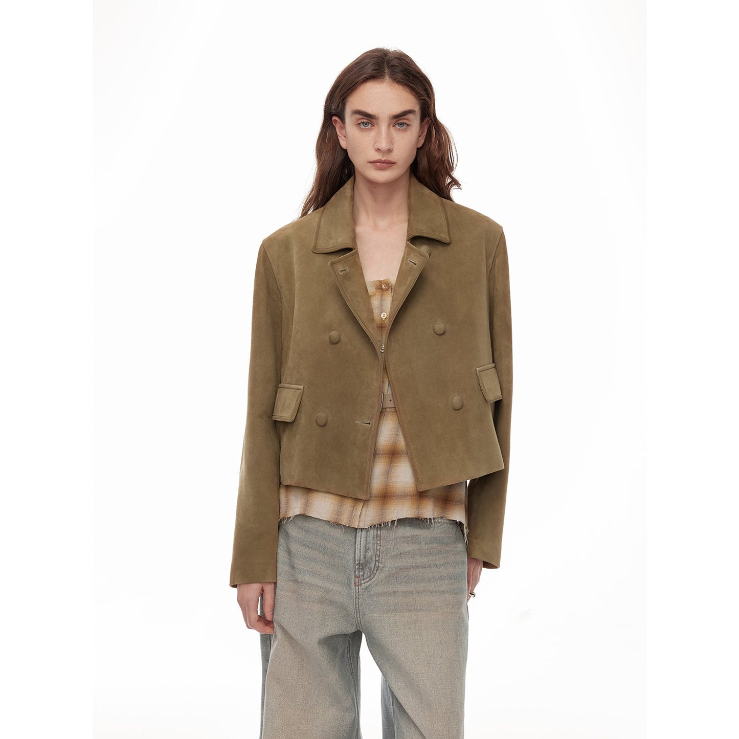 Nth Power Suede Lambskin Jacket
