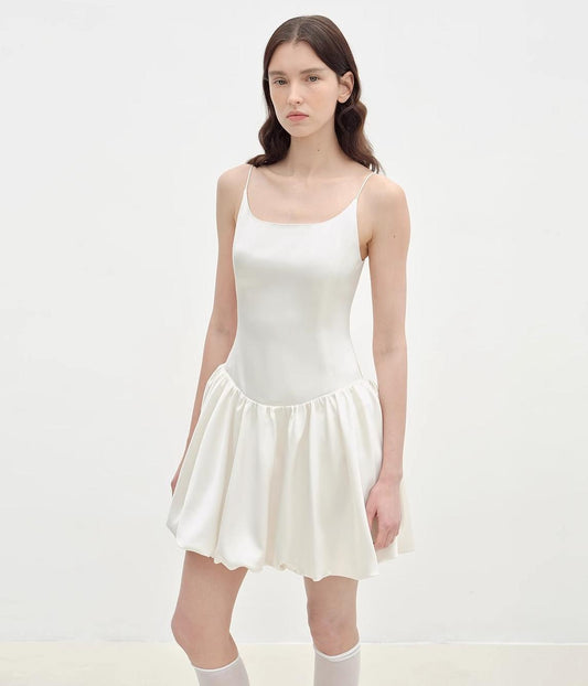 "Ballet" Acetate Satin Luxury Slip Dress