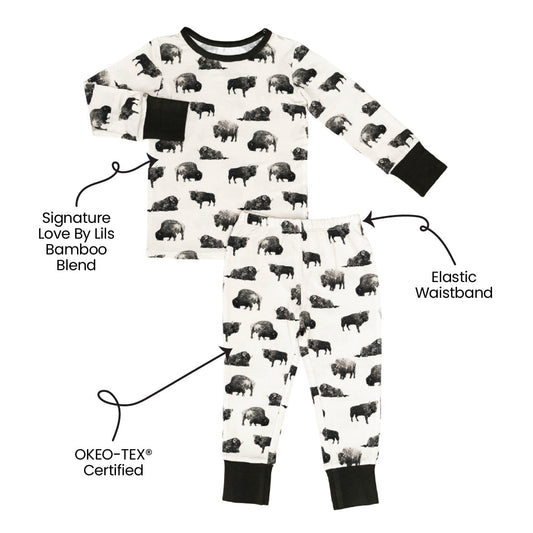 Stetson Bamboo 2-Piece Long Sleeve Set