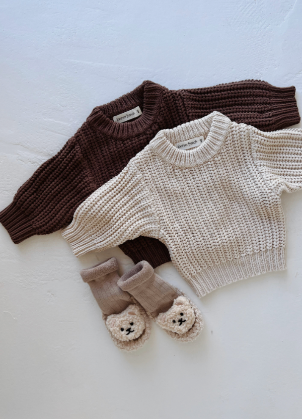 Knit Sweater | Cream