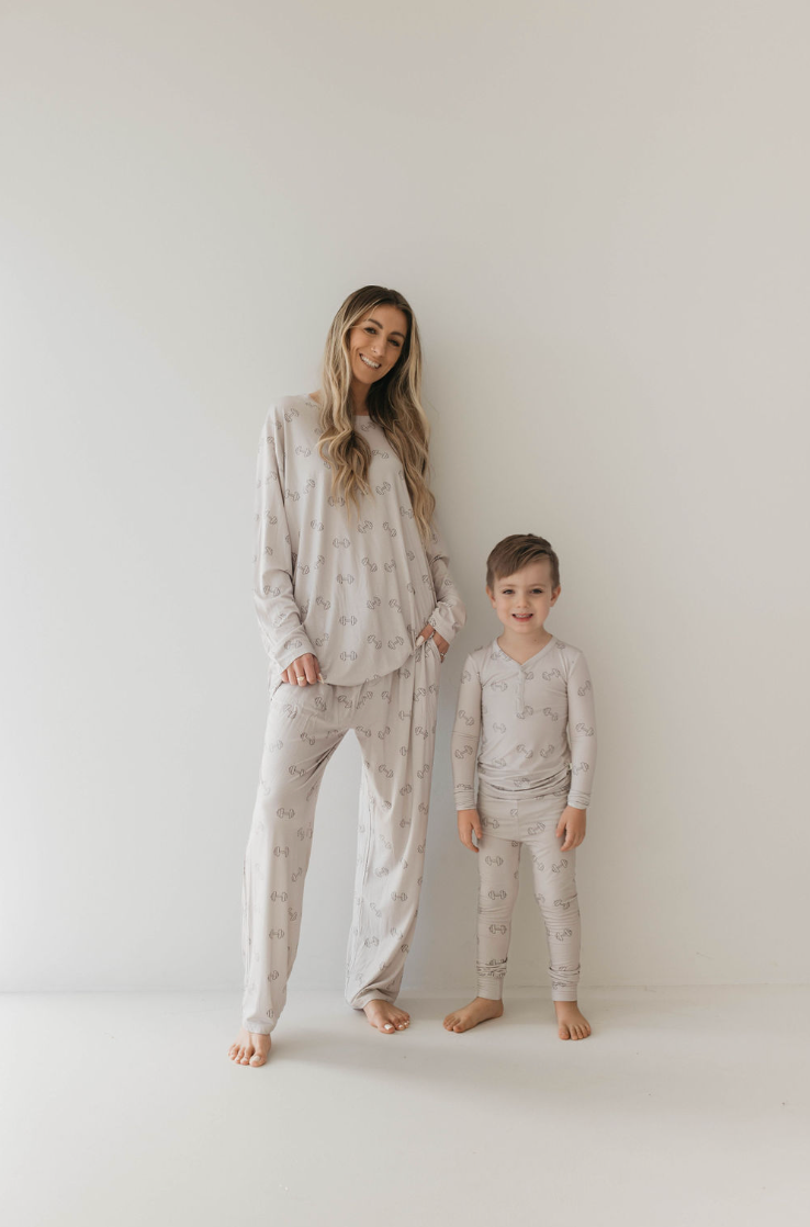 Men's Long Sleeve Bamboo Pajamas | Arm Day