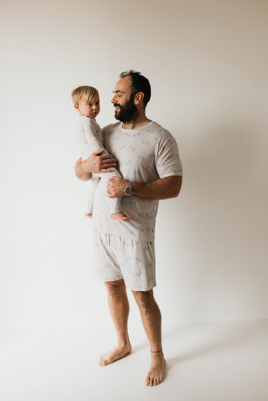 Men's Bamboo Short Pajamas | Arm Day