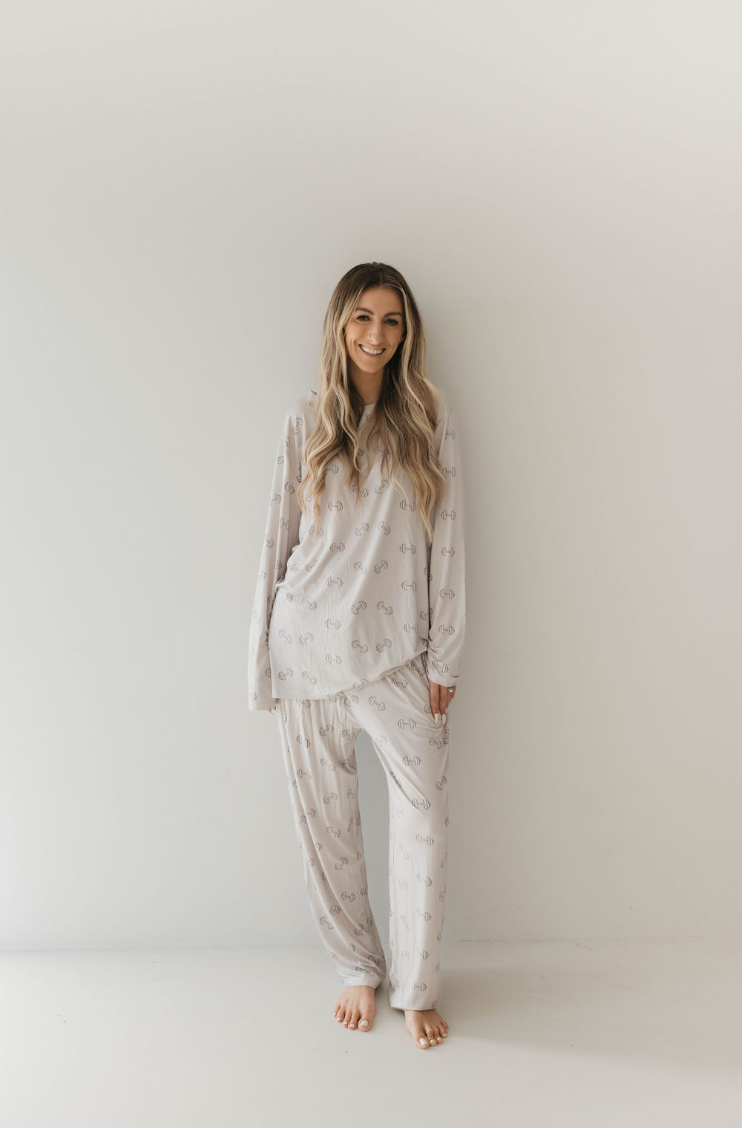 Men's Long Sleeve Bamboo Pajamas | Arm Day