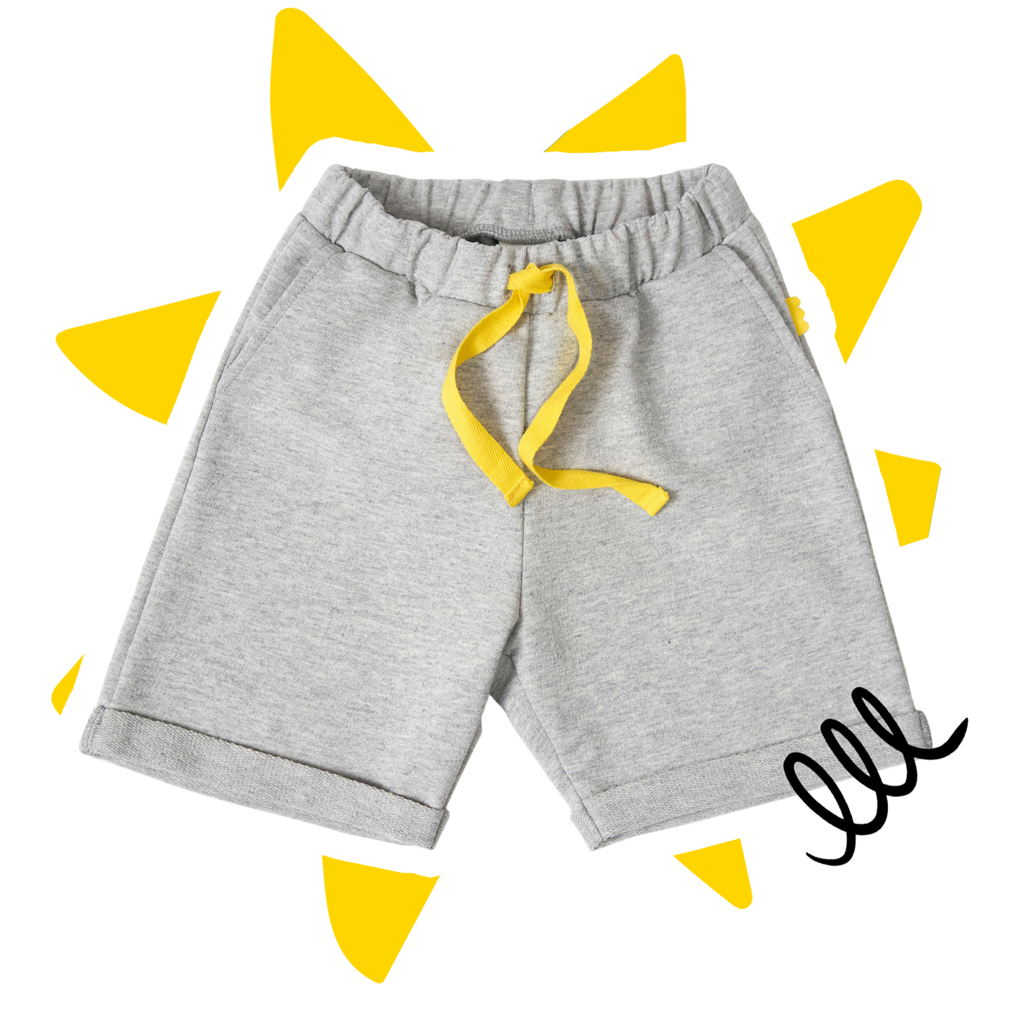 Grey Shorts - Grey