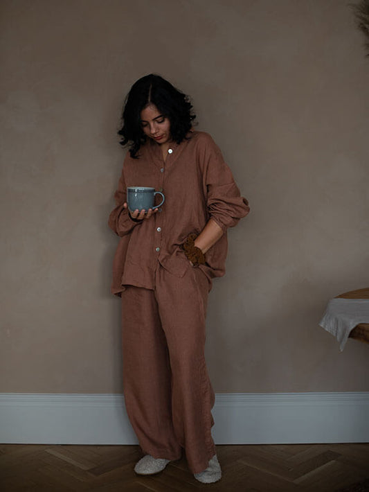 The Linen Trouser - Women's