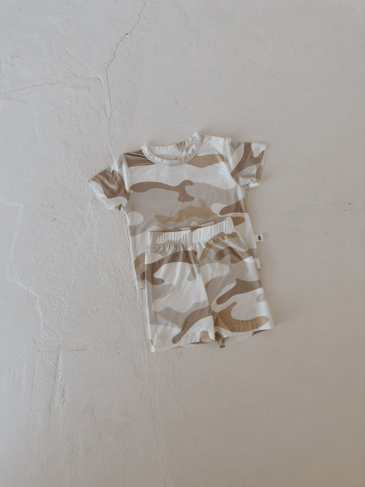 Bamboo Short Set | Camo 2.0