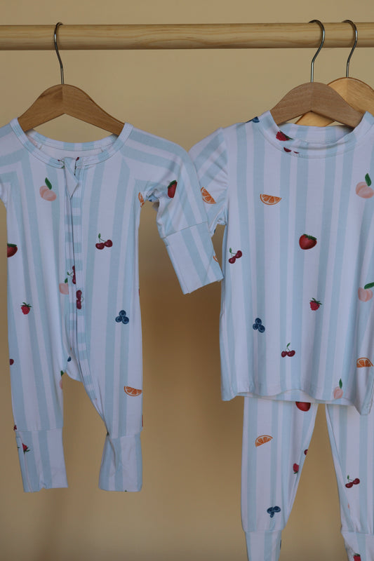 Summer Fruits Bamboo Pjs