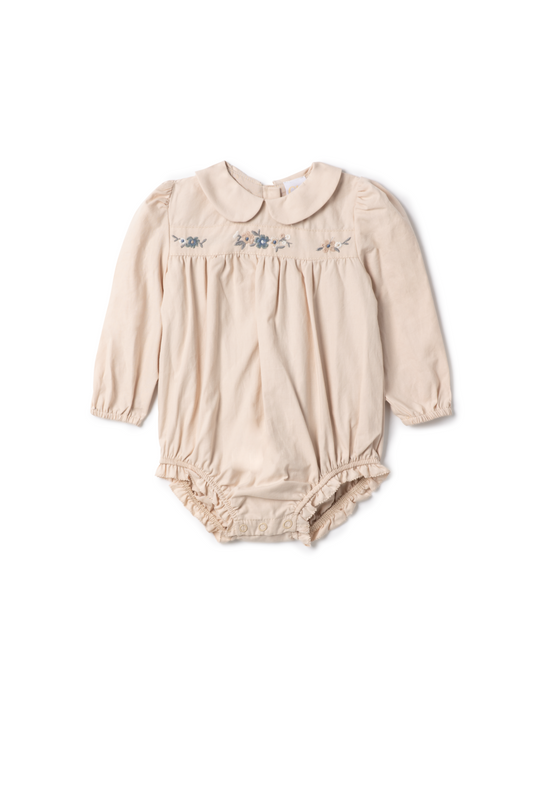 Floral Embroidered Bubble