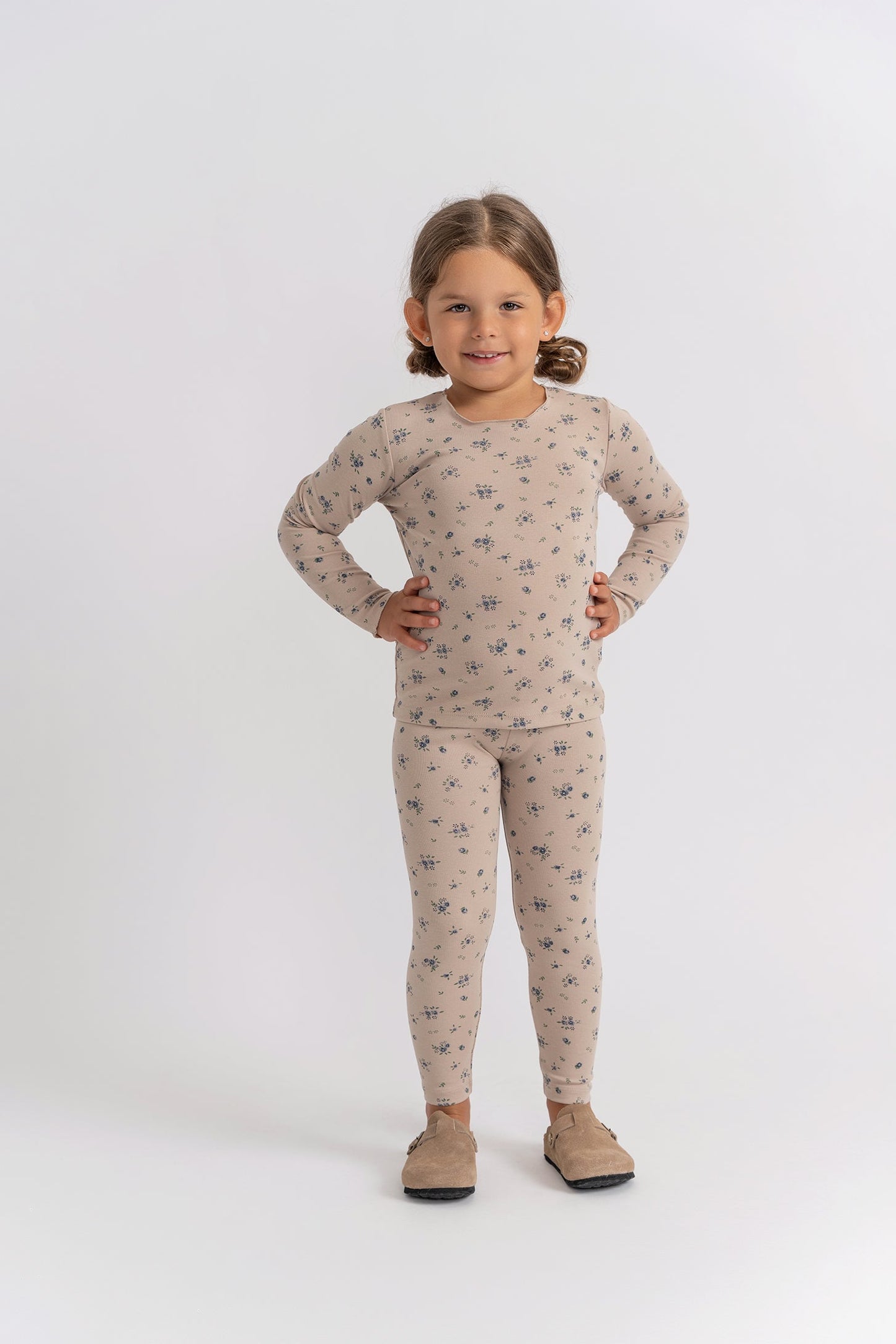 Floral Print Leggings Set