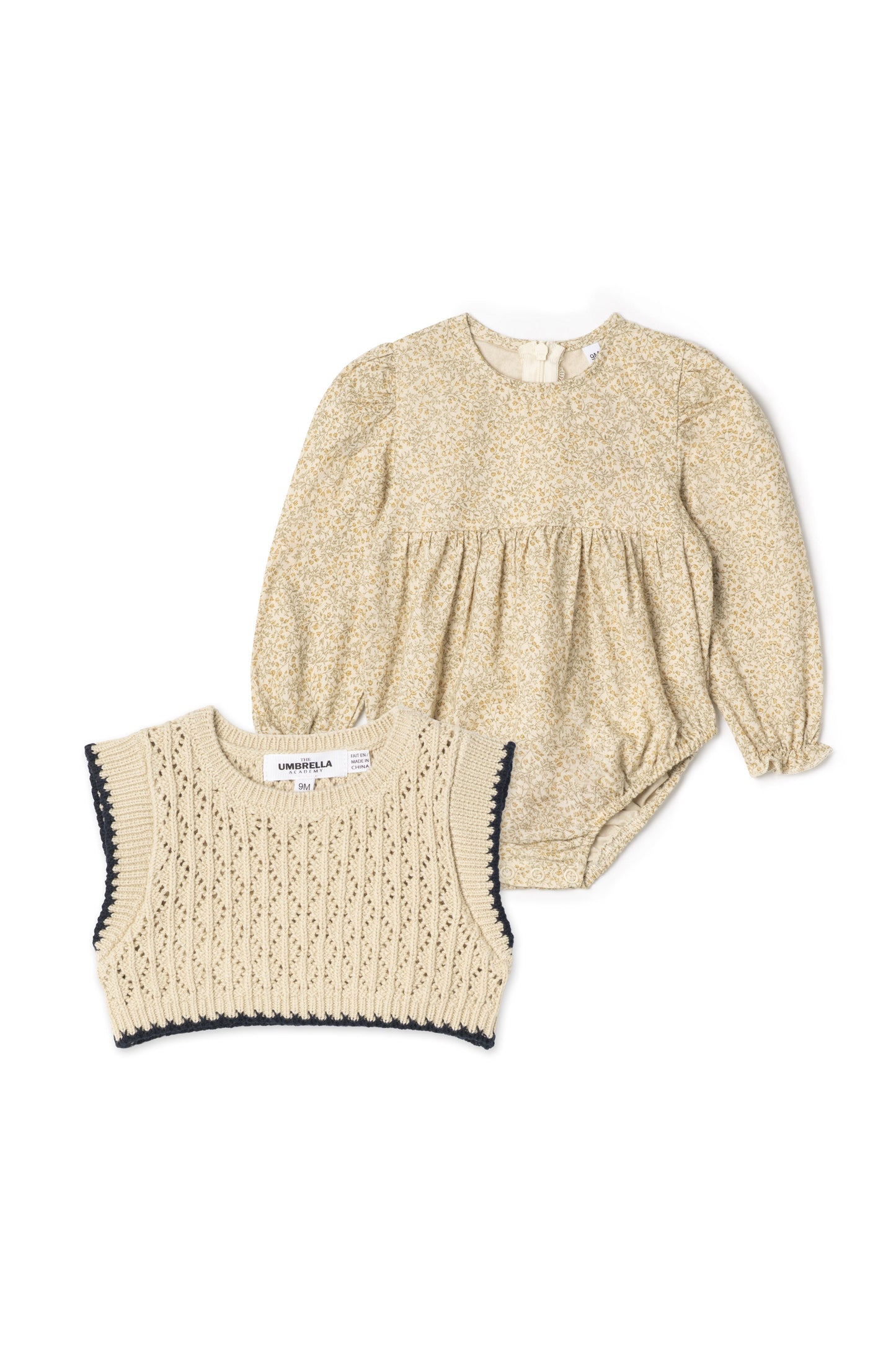 Woven Bubble Vest Set