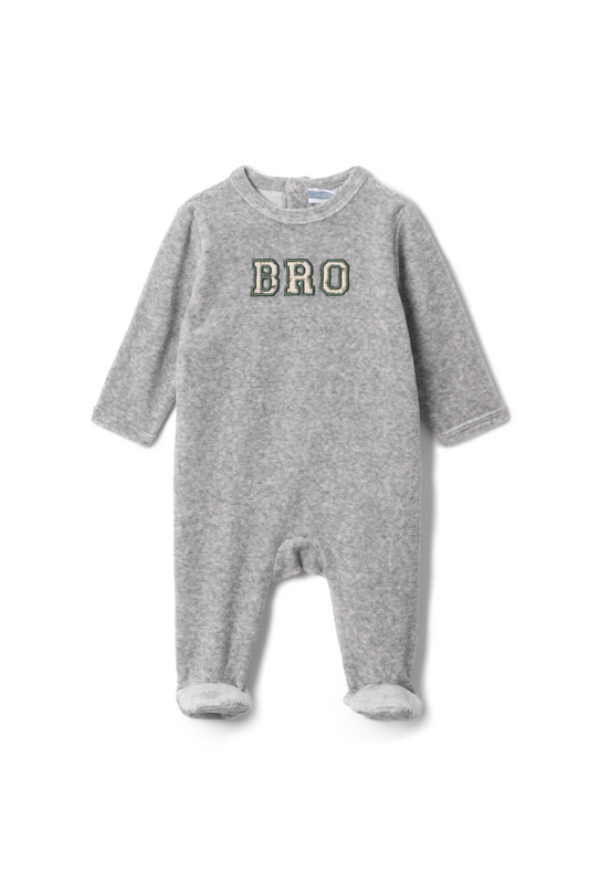 Bro Applique Onesie