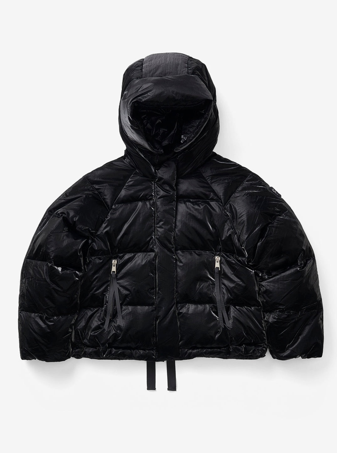 Short Down Puffer - Black