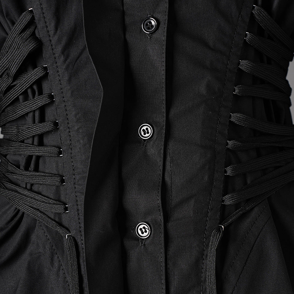 Waist-Tied Irregular Shirt, Hudson Yards