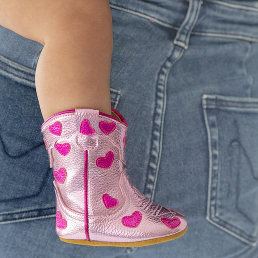 Cowgirl Lovestruck Baby Bootie