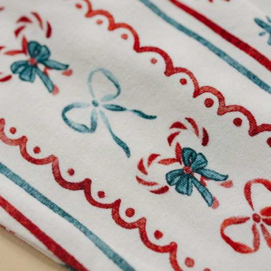 Candy Cane Lane Bamboo Zippy Pajamas