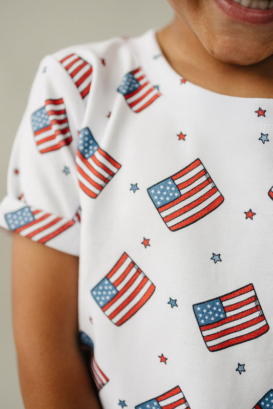 Cargo Shorts Set | Patriotic Vibes