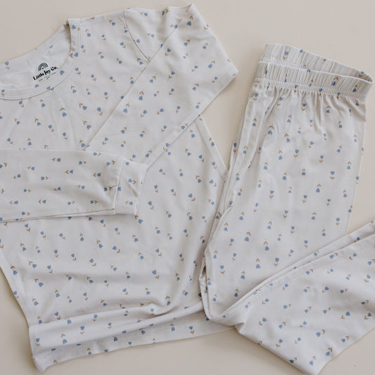 Tiny Tulips 2pc Bamboo Pajama Set