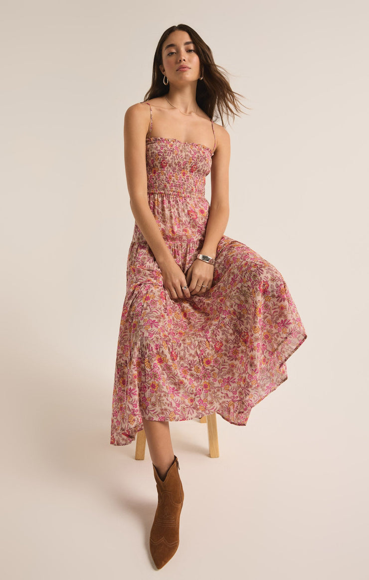BALOS LIMA FLORAL MAXI DRESS