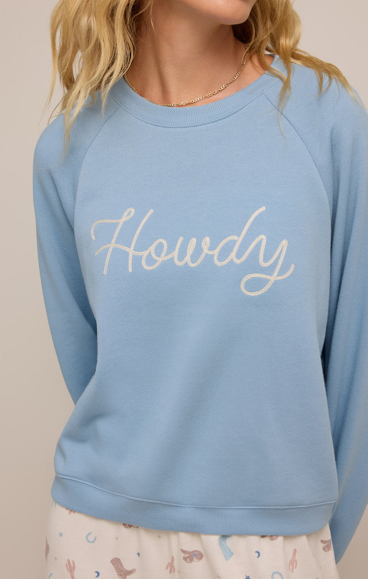 HOWDY FLEECE SWEATSHIRT