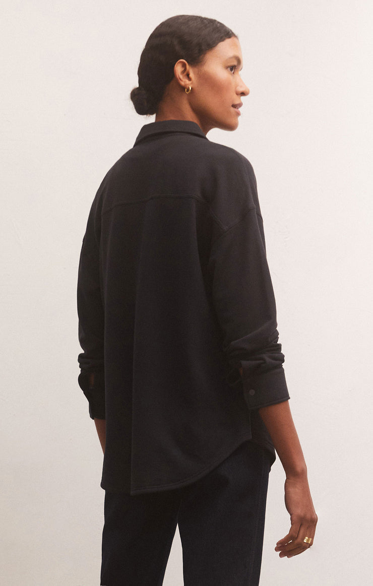 WFH MODAL SHIRT JACKET