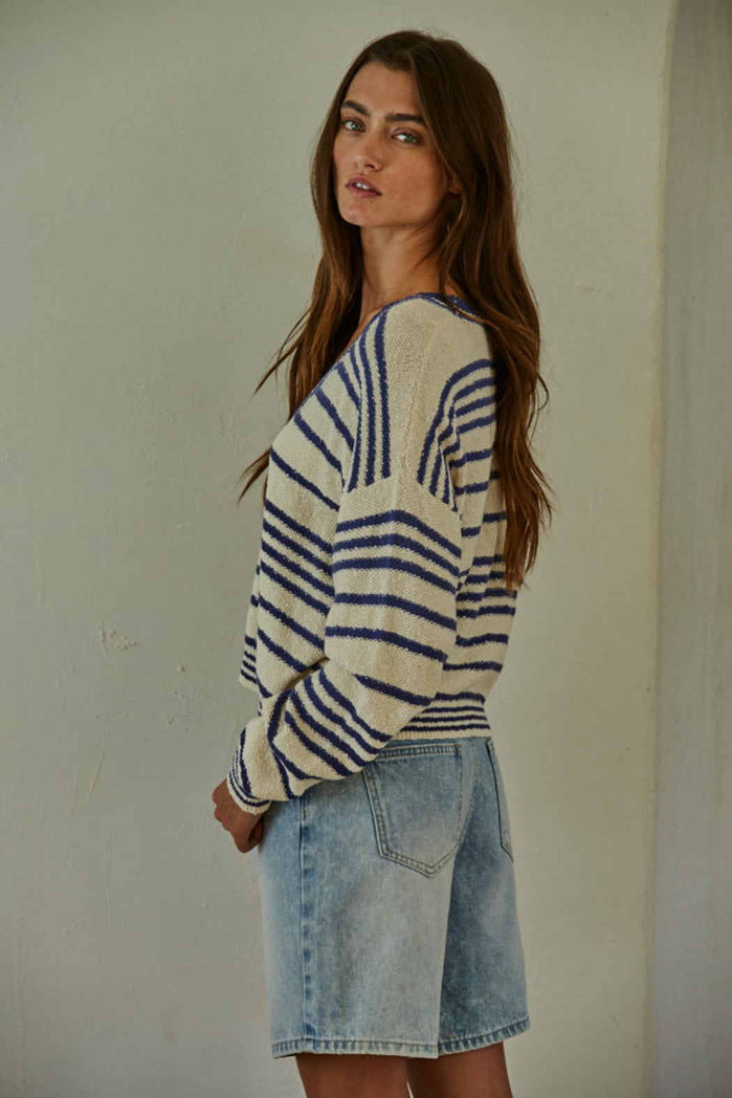 Alder Striped Cardigan