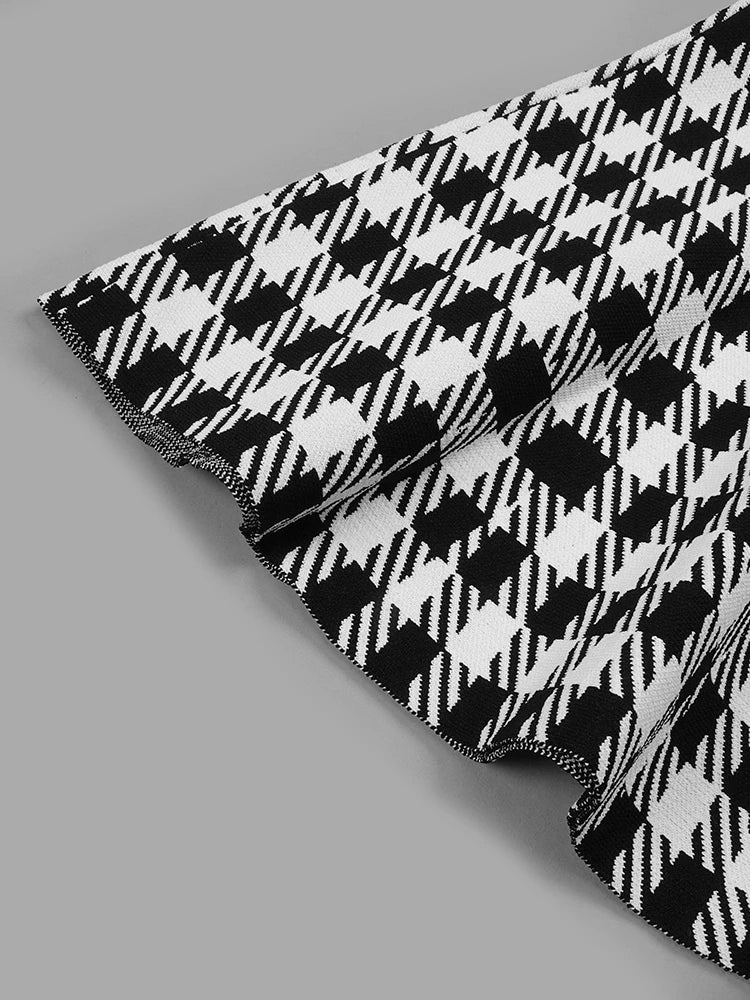 Alice Plaid Spandex Dress - Mack & Harvie