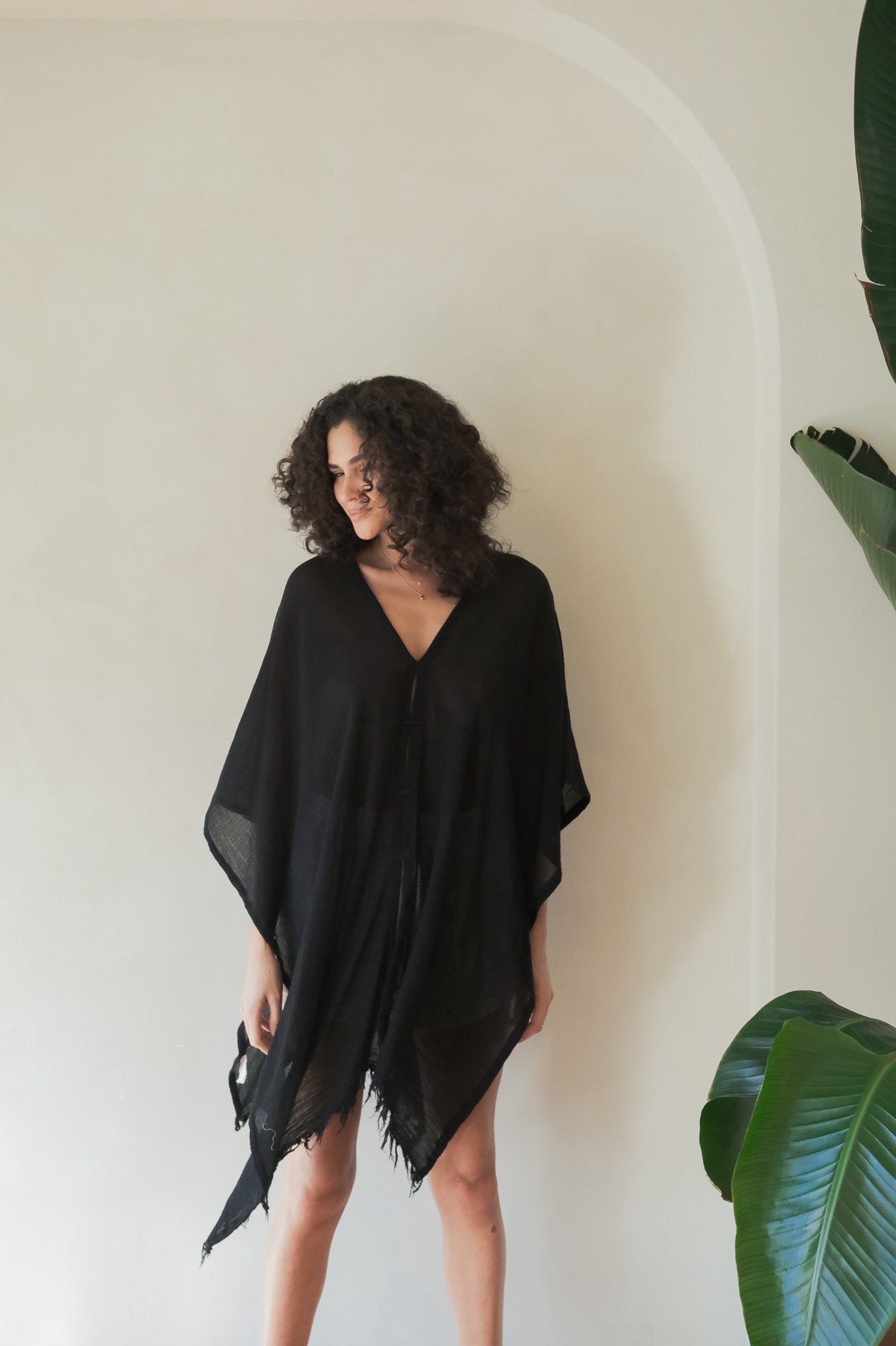 Ava Kimono - Black - Mack & Harvie
