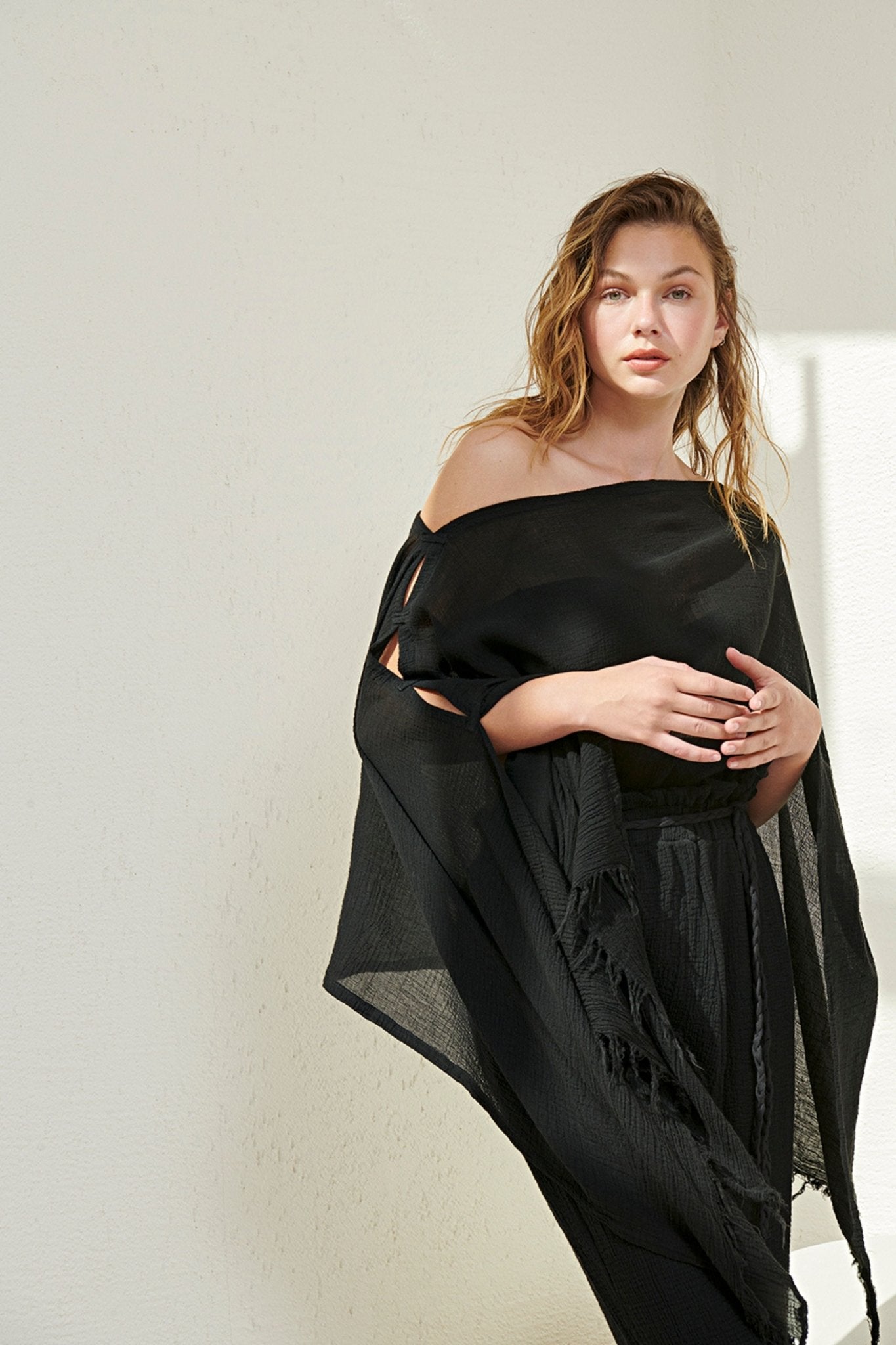 Ava Kimono - Black - Mack & Harvie