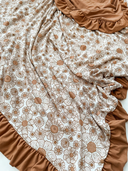 Bamboo Blanket - Flower Garden - Mack & Harvie