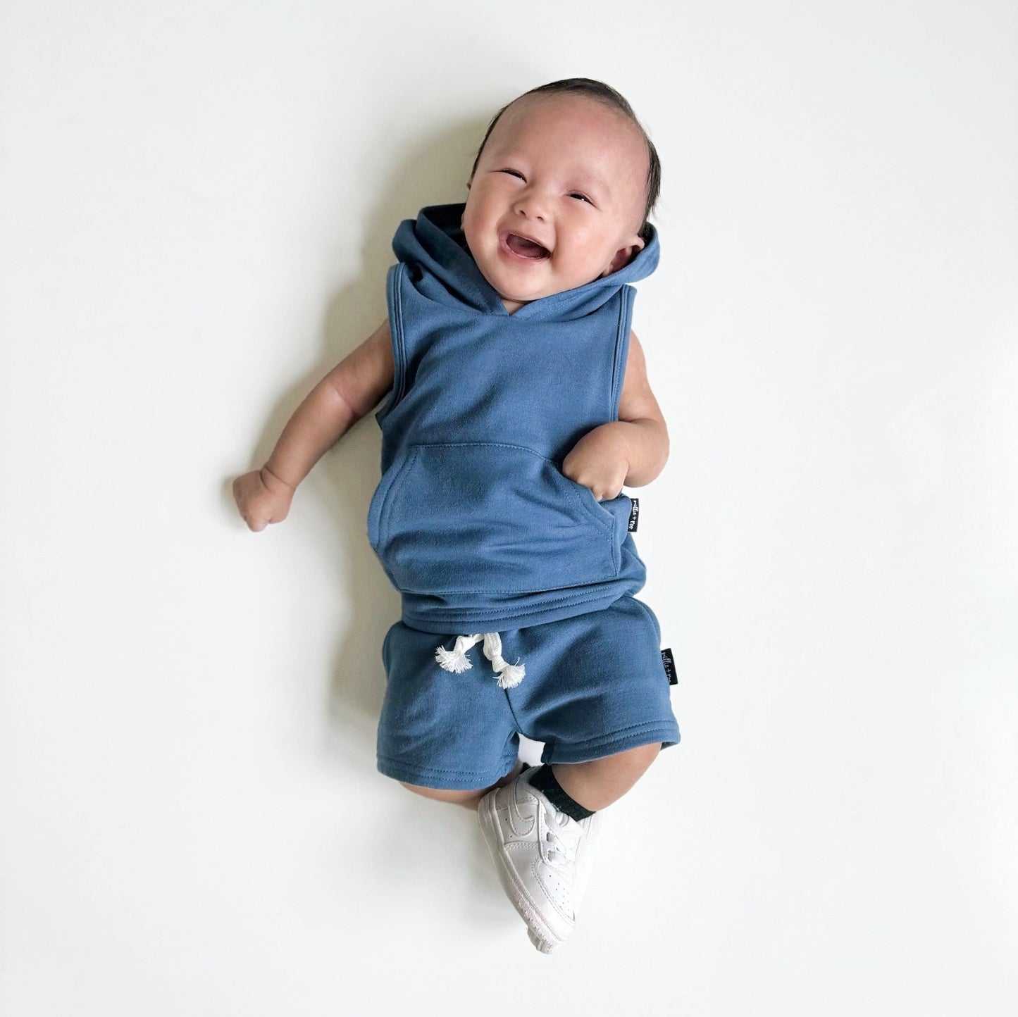 BAMBOO HOODIE TANK - Arctic - Mack & Harvie