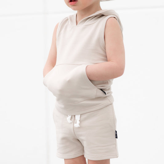 BAMBOO HOODIE TANK - Clay - Mack & Harvie