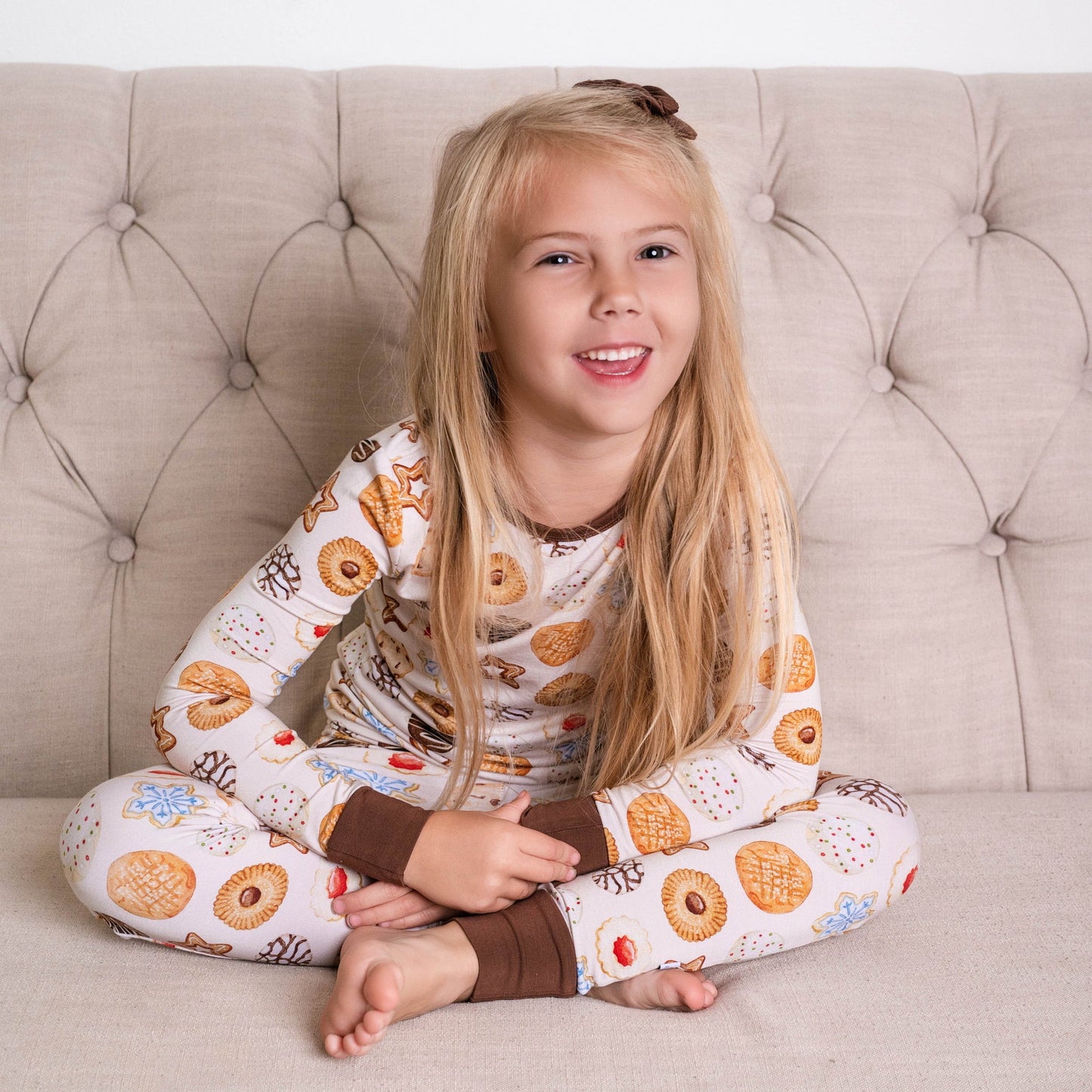 Cookie Swap | Two-Piece Bamboo Long Sleeve Toddler & Kids Pajamas