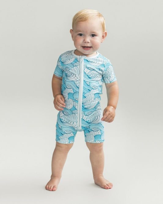 Bamboo Shorty Romper | Delmar - Mack & Harvie