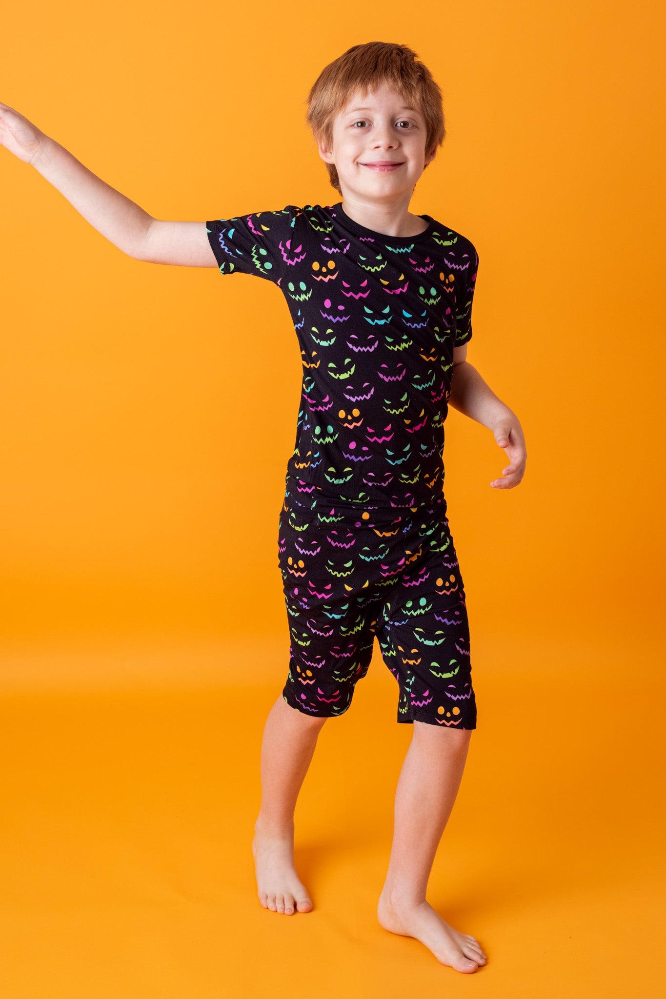 Halloween Night | Two-Piece Bamboo Short Sleeve Toddler & Kids Pajamas