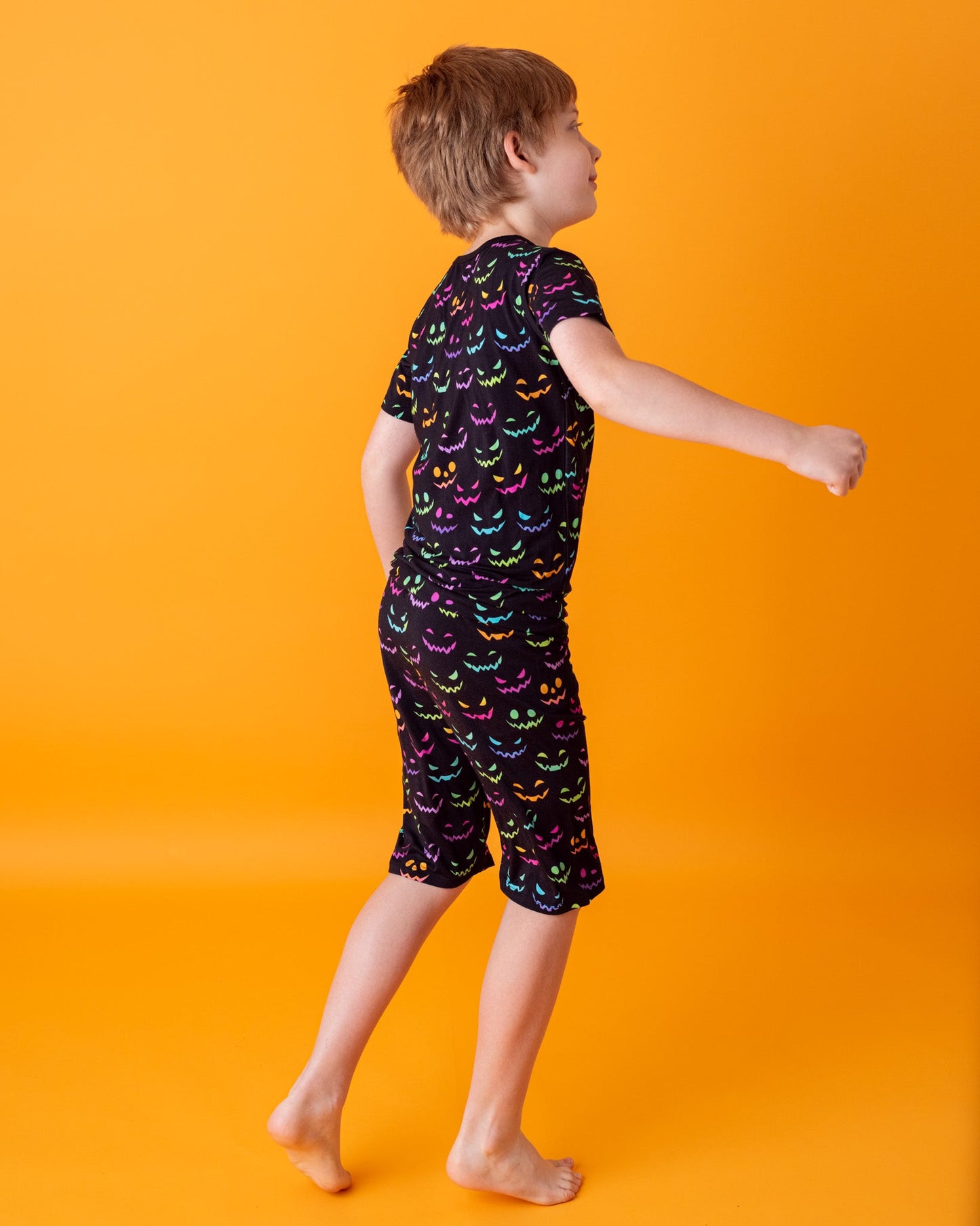 Halloween Night | Two-Piece Bamboo Short Sleeve Toddler & Kids Pajamas